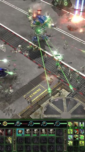 Dow 2 Codex Necrons vs Dark Angels #warhammer40k #rts #gaming #dow2 #dawnofwar2 #necrons