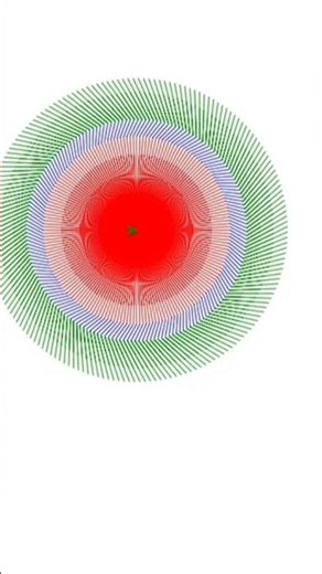 Python Spiral Art..Ninja. #codingvibes #loficoding #shortsfeed #python #pythonart #viral #shorts