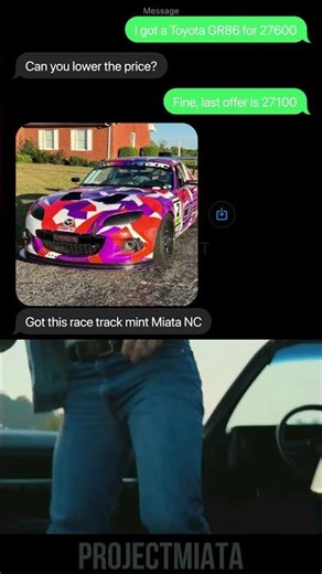 Rock You Like a Hurricane 🌪️🏁 GR86 for Miata NC | #trends #fyp #invincible #miataproject #transition