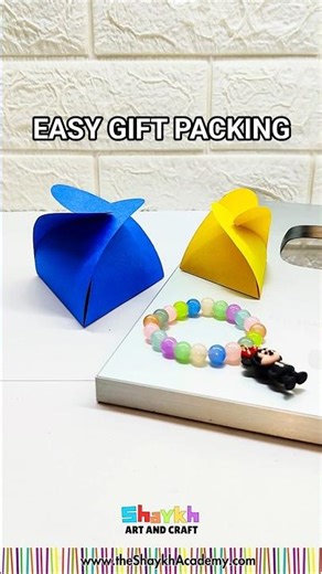 🎁 Easy Gift Packing Idea 🎨 DIY Gifting Ideas #shorts #viral #diy #art #trending #youtubeshorts #gift
