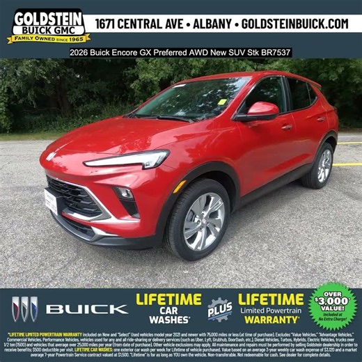 2026 Buick Encore GX Preferred AWD New SUV Stk BR7537