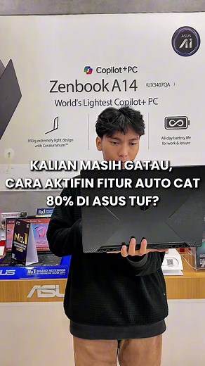 Fitur Auto Cut 80% di Laptop ASUS TUF