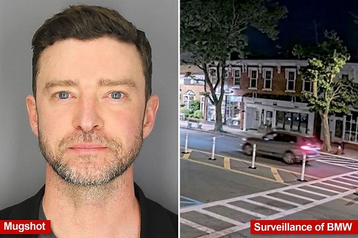 Justin Timberlake’s mugshot reveals singer’s bloodshot, glassy eyes moments after DWI arrest in Hamptons