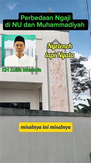 Differences in Ngaji in NU and Muhammadiyah