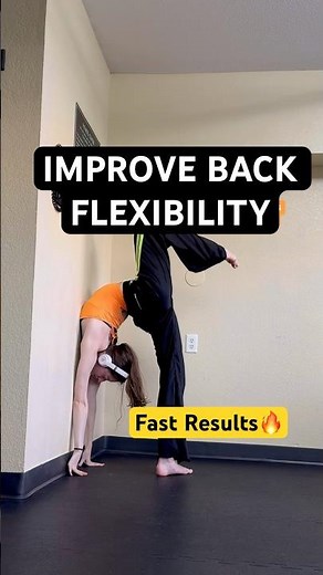 3 Wall Moves to INSTANTLY Improve Your Backbend 😮 #flexibility #stretching #shorts #yoga
