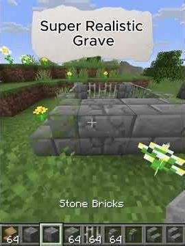 Super Realistic Grave MineCraft Java