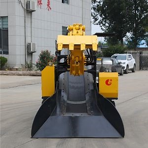Mucking Machine with 30° Climbing Ability, 200 mm Ground Clearance and Powerful Excavation Features