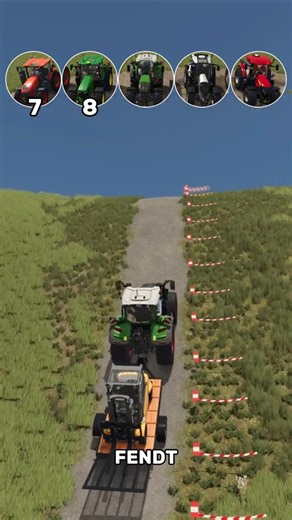 💪 Tractors Load Pulling Test! Who Climbs Higher?