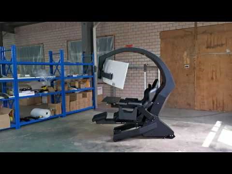 IW-320 Reclining Workstation Zero-Gravity Gaming Chair Demo