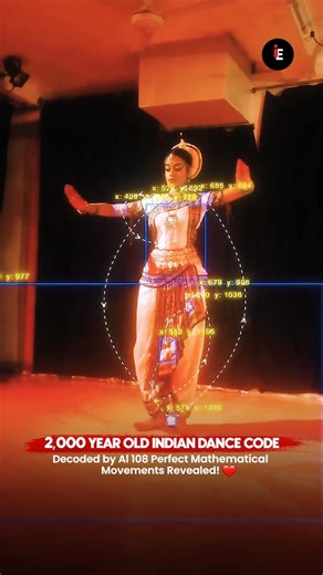 🚨 2000-Year-Old Indian Dance Decoded by AI 😳 | Bharatanatyam & Mathematics #kathak