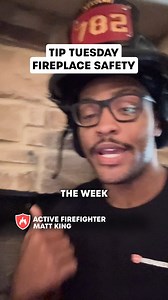 Fire Tip Tuesday 🔥 Firefighter Matt walks us through fireplace safety tips! | Prepared Hero