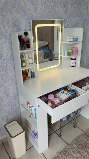 Vanity con Espejo LED y Repisas: ¡Bajaron el Precio! | Oferta TikTok Shop