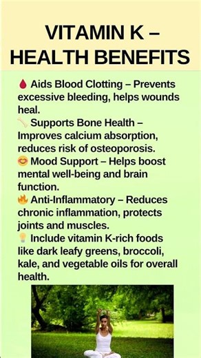 Vitamin K Benefits – Support Blood, Bones & Mood Naturally