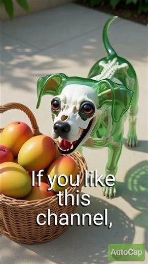 “Mango Lover Dog 🐶🥭 | Cutest Snack Ever!”#trending #video