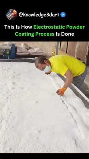 This Is How Electrostatic Powder Coating Process Is Done