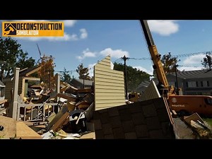 Smashing House With Wrecking Ball Feels Good ~ Deconstruction Simulator