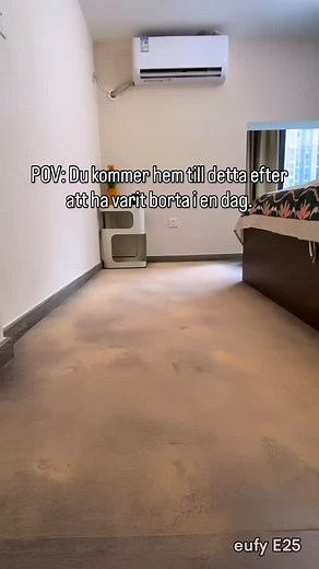 Uh oh…😆#robotdammsugare #eufyhydrojet™ #eufybyanker | Eufy Nordics