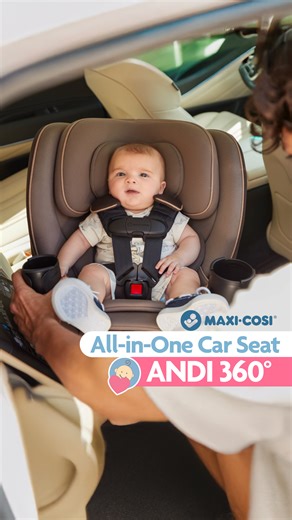 Escolher cadeira de carro não precisa ser complicado especialmente quando você pensa no longo prazo. A Maxi-Cosi Andi 360° foi criada para acompanhar a rotina real das famílias, do recém nascido até a fase de booster. Ela funciona como rear facing, forward facing e booster com encosto, evitando trocas constantes ao longo dos anos. A rotação 360° em todas as posições facilita muito o dia a dia, principalmente na hora de colocar e tirar a criança do carro. Outro ponto que chama atenção é a instala