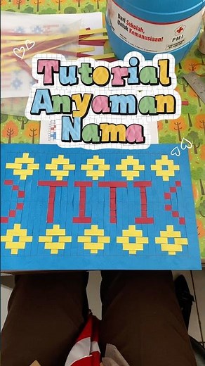 Tutorial membuat anyaman nama Selengkapnya di vidio #anyamankertas #anyamannama #senibudaya #kelas6