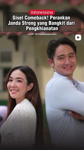 Gisel Comeback! Perankan J4nd4 Strong yang Bangkit dari Pengkhianatan #infotainment