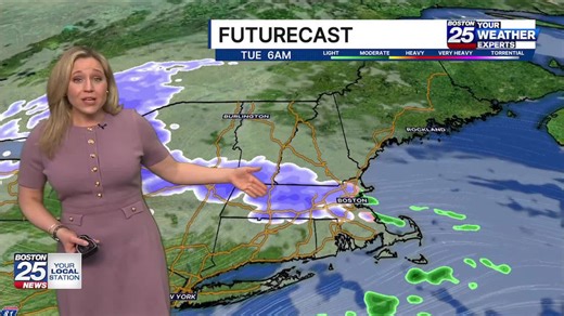 Boston 25 weather: Monday night weather forecast
