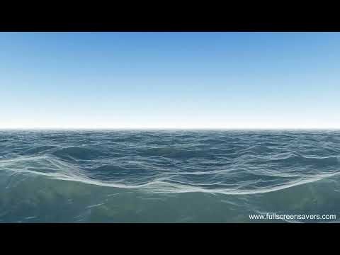 Ocean Flight 3D - Free Ocean 3D Screensaver for Windows