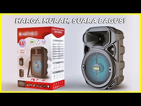 10 Rekomendasi SPEAKER KARAOKE MURAH TERBAIK 100 RIBUAN | Suara Vocal Jernih, Bass Tetap Berasa