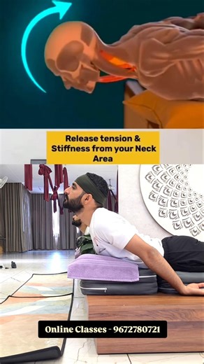 🧘‍♂️ Say Goodbye to Stiff Necks! 🚀#YogaWithRam #CervicalRelief #NeckPainExercises #PostureCorrection