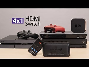 Best HDMI Switch For Xbox, PS4, Roku, Apple TV etc. (4K Supported)
