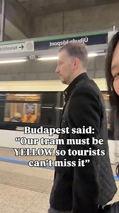 Budapest's Tram Line 2 is renowned as one of the world's most scenic tram routes, operating along the Pest side of the Danube River since 1942. I missed that line. Will try next time. #budapest #yellowtram | Chris Diana Oppon Siahaan