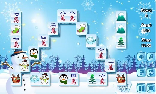 Frozen Mahjong | Cozy Winter Puzzle | 144Mahjong