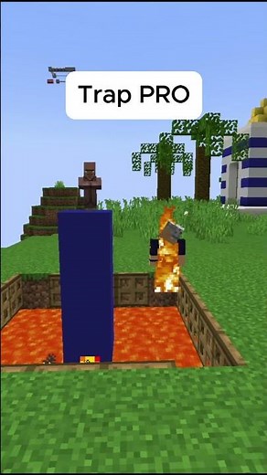 Minecraft Trap NOOB VS PRO