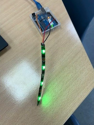 Tira LED en funcionamiento | Implementación sencilla #arduino #led
