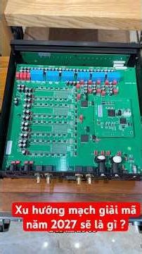 What are the current and future trends in audio decoder circuits? #hdaudio #denafrips #denafrips_...