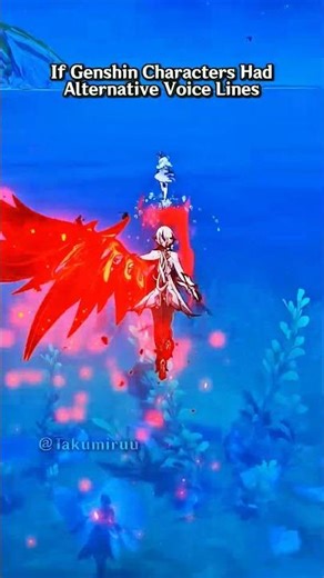 Genshin Characters' Voice Lines Sounded a bit Different Today