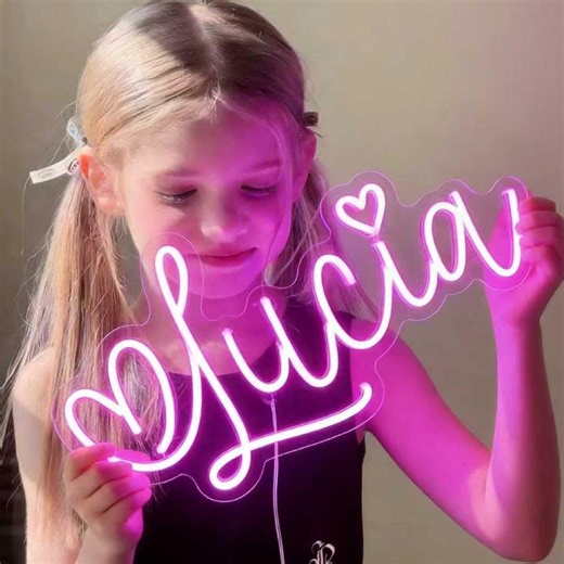 Custom LED Neon Name Sign, Personalized Wall Art for Bedroom, Party Decor - Etsy