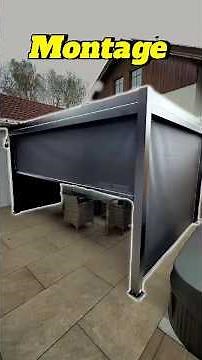 Louvered pavilion assembly: it's that easy and quick!