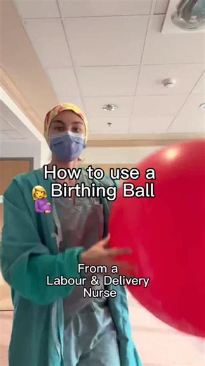 How to use a birthing ball from a Labour & Delivery Nurse 🤰🤱 Keep in mind this is not all you can do with a birthing ball! Cannot be taken as medical advice. #newmom #labourandbirth #labouranddelivery #birth #birthingball #birthingstory #pelvicfloor #earlylabour #prodromallabor #baby #newborn #nurse #labouranddeliverynurse #contractions #unmedicatedbirth #doula #midwife #epidural #firsttimemom #CapCut | Nurse Sydney