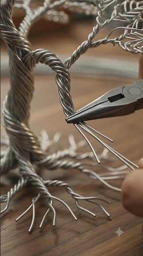 Amazing Aluminum Wire Bonsai Tree Making | DIY Craft Ideas 🎨