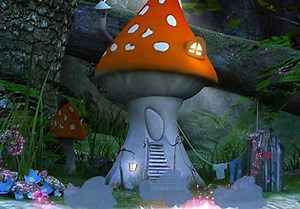 Giant Mushroom Land Escape - Escape Fan