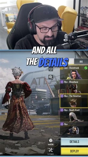 All my NYX skins in #CODM