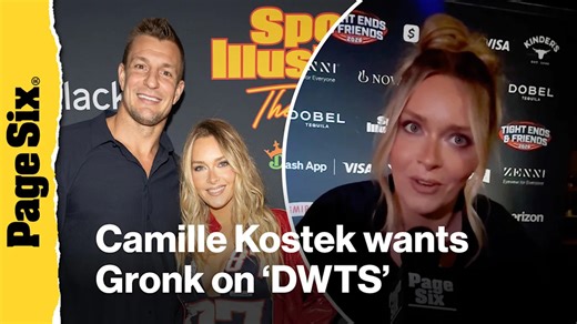 Camille Kostek wants boyfriend Rob Gronkowski on 'DWTS': 'Someone pair up with him!'