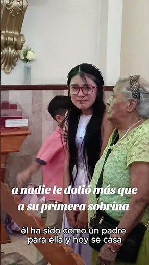 When the uncle is also a dad: his first niece is getting married today