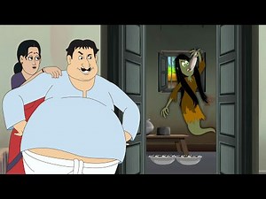 Tantrik Koilash | Funny Bengali Ghost Story | Bhuter Golpo | Bengali Horror Cartoon | Ssoftoons
