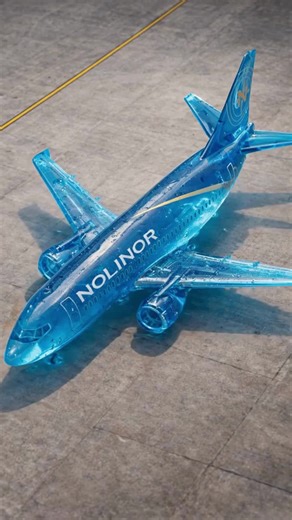 This flight is about to get refreshing. 💧 #NolinorAviation #Nolinor #AviationCanada #Turbulence #MadeInJello #Ai