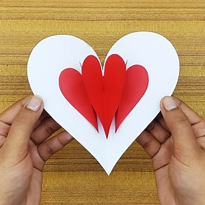 248K views · 5.9K reactions | Beautiful Valentines Popup Card Making Instruction. It's very easy and simple Greeting Card for Valentine's Day. | Colors Paper | Facebook