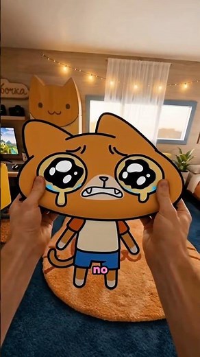 ¡No LLORES, Simba!🥹 #simbochka #simba #gatos #animación