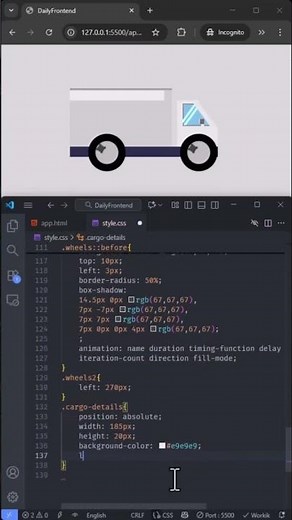Pure CSS Car Animation! 🚗💨 (No JavaScript)