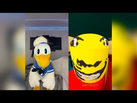Donald Ducc REACTS To ROBLOX TikToks! 4 (DONT LAUGH CHALLENGE)