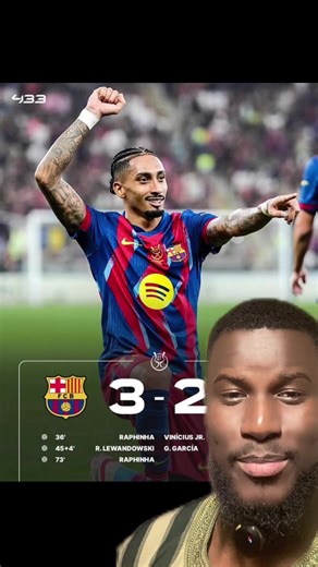 Le Barça s’impose face au Real en Supercoupe d’Espagne